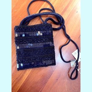 NWT Small Event Handbag: Black